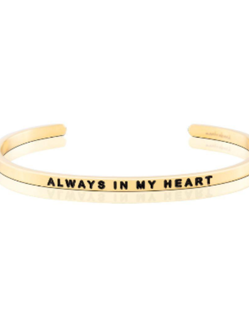 Bracelet ALWAYS IN MY HEART Gold 