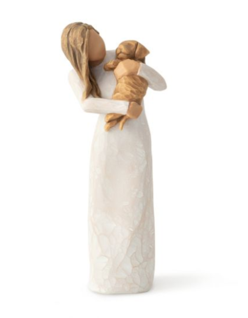 WILLOW TREE® Adorable You (golden dog)