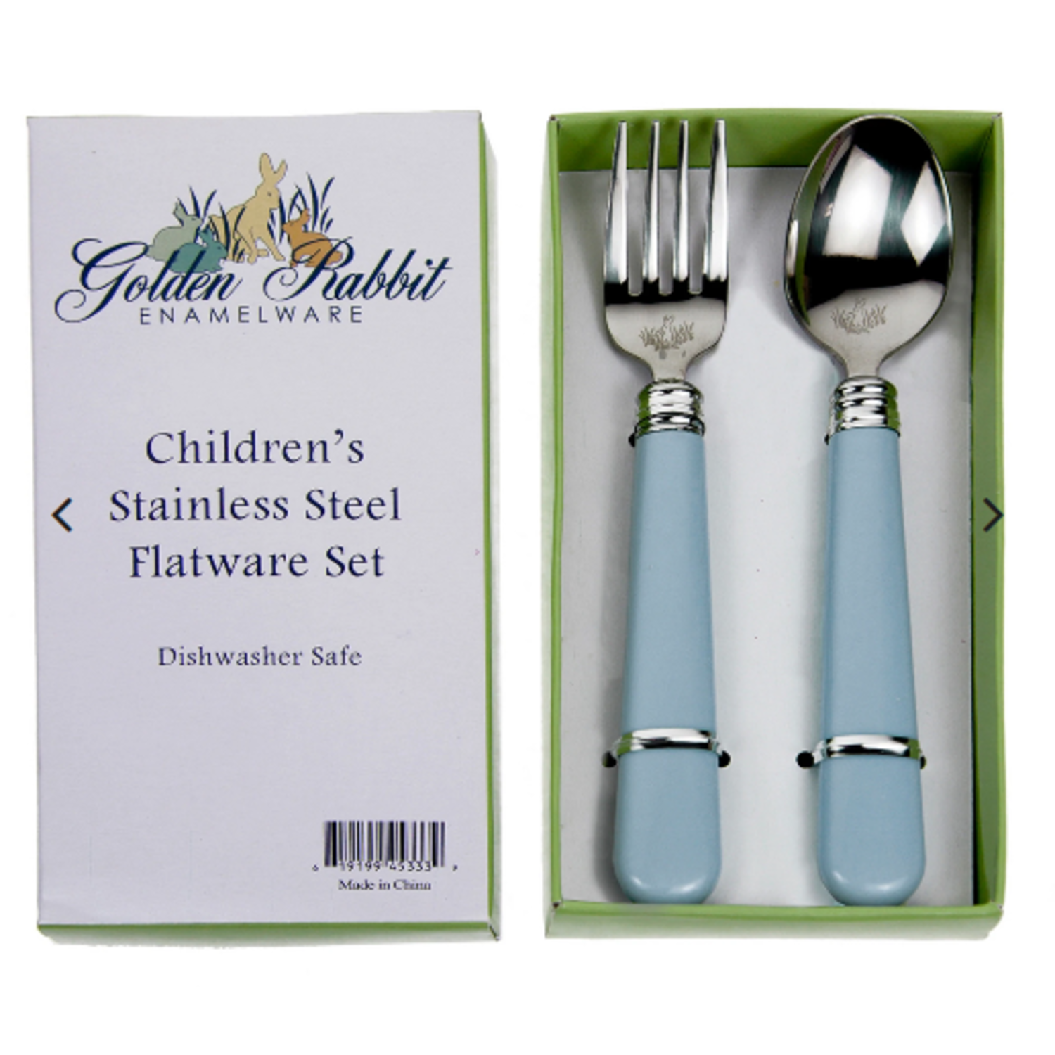 Baby best sale flatware set