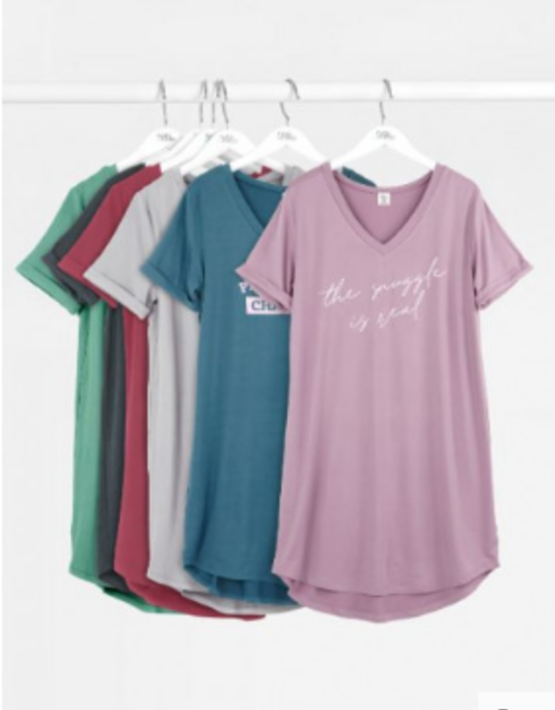 Hello Mello Sleep Shirt - Heart and 