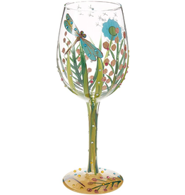 LOLITA Dragonfly Wine Glass