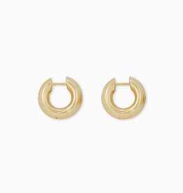 KENDRA SCOTT Earring Mikki Hoop Gold Metal