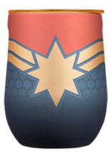 CORKCICLE Stemless Wine Marvel Captain Marvel 12 oz