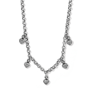 Buy the Brighton Silver Tone Crystal Heart Bracelet Bundle 2pcs 509g   GoodwillFinds