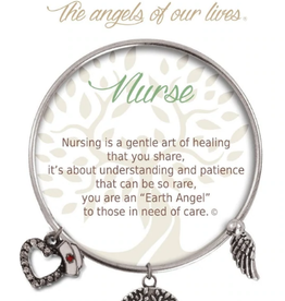 EARTH ANGEL® Charm Bracelet Nurse