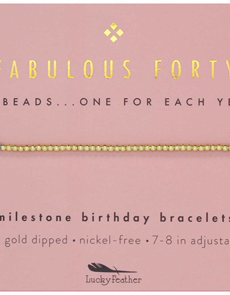 Birthday Milestone Bracelet
