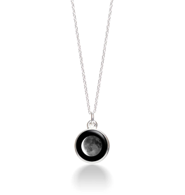 MOONGLOW JEWELRY Moon Phase Necklace Waning Crescent-CD