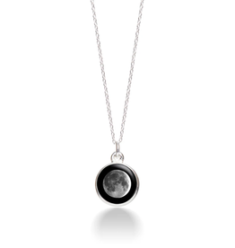 MOONGLOW JEWELRY Moon Phase Necklace Waxing Cresent-CA