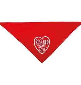 Pet Bandana Lg - Rescued With Love