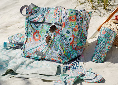 beach toile vera bradley