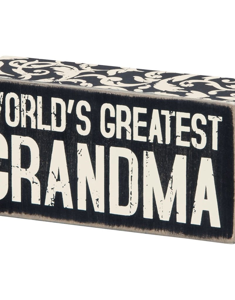 Box Sign - Greatest Grandma