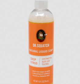 DR. SQUATCH Liquid Hand Soap Crisp Citrus 10 oz