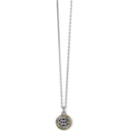 BRIGHTON Intrigue Mini Necklace - Silver-Gold, OS