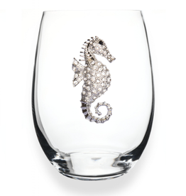 THE QUEENS' JEWELS Seahorse Stemless Wine Glass