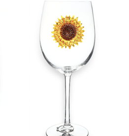 THE QUEENS' JEWELS Sunflower Wine Glass