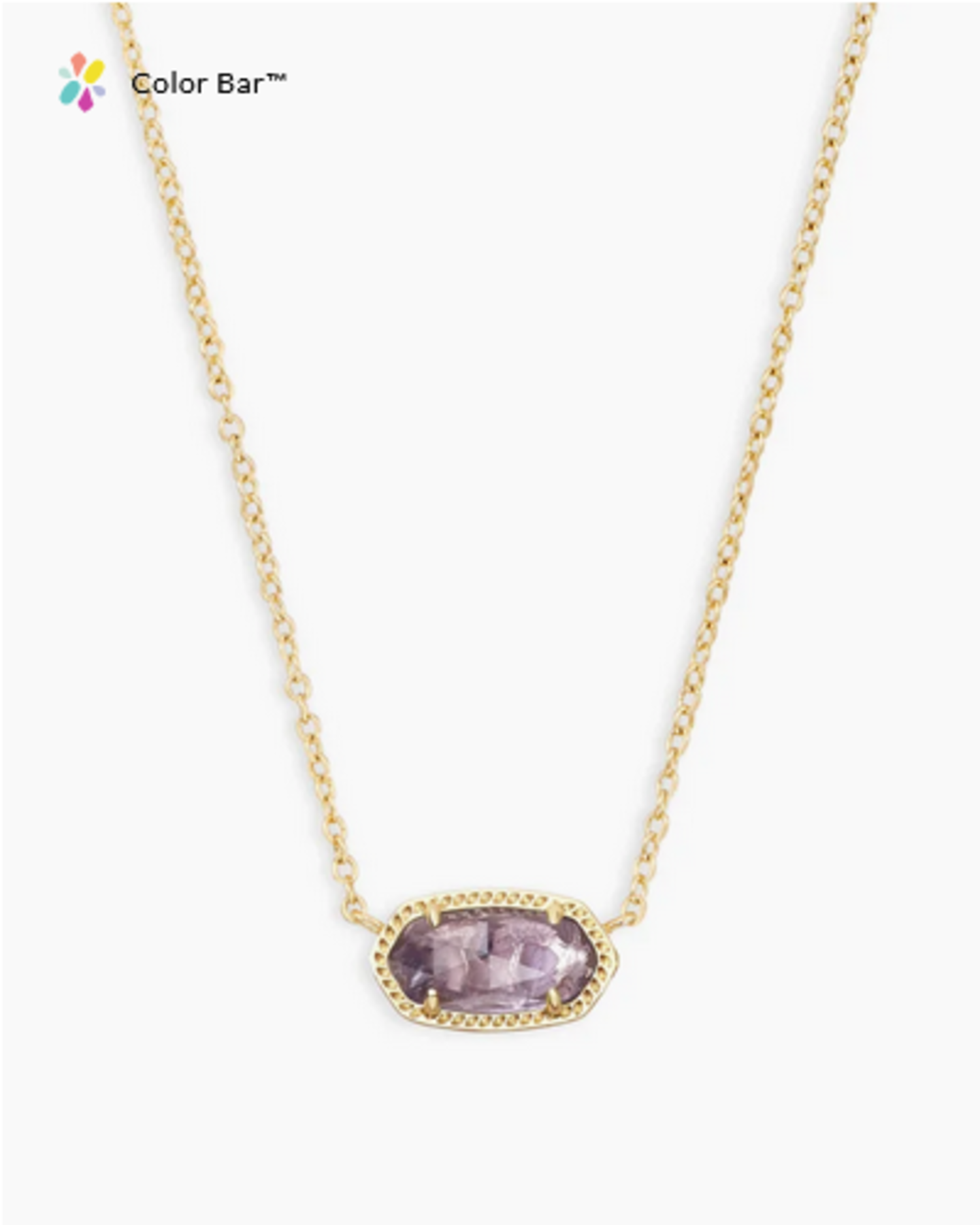 Purple Pendant Set - Pendant Set for Women - Birthday Gift for Girls -  Cherry Purple Crystal Pendant Necklace Set by Blingvine