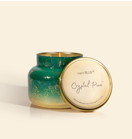 CAPRI BLUE Jar Candle Signature Glimmer Crystal Pine 19oz