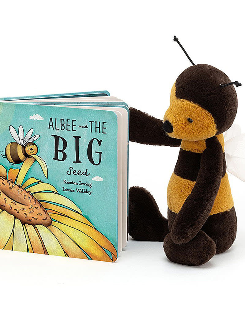 JELLYCAT Albie and the Big Seed Book