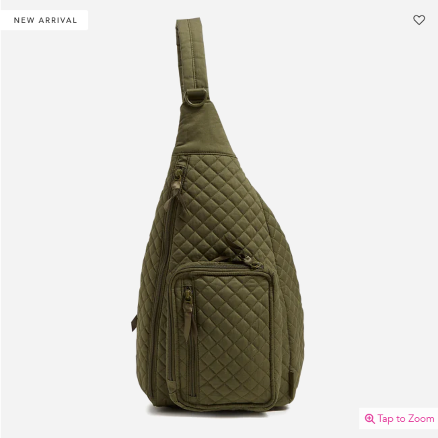 Green Sling Backpack - Climbing Ivy Green