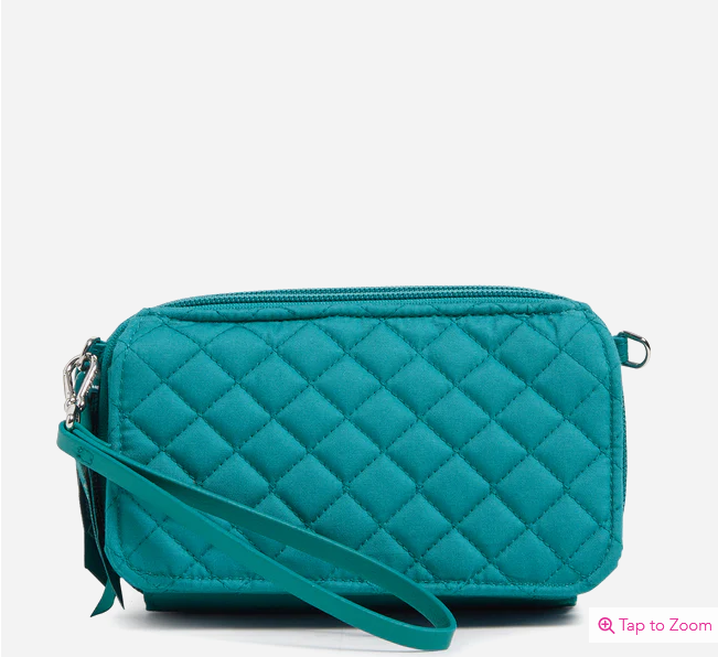 RFID All in One Crossbody Forever Green Heart and Home Gifts and