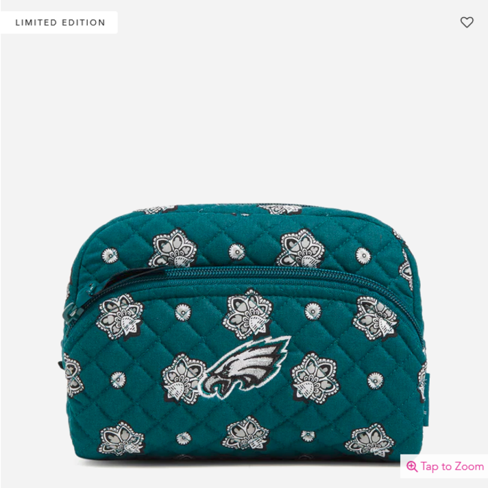 Philadelphia Eagles Vera Bradley Large Travel Duffel Bag