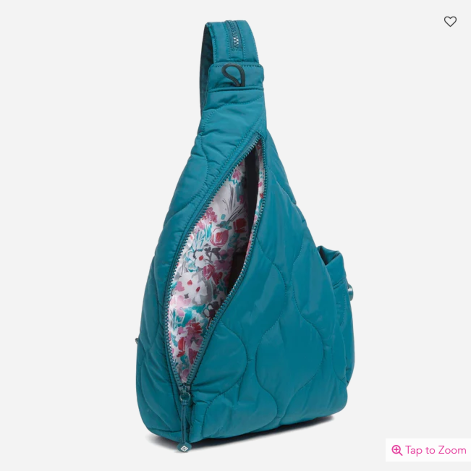 Featherweight Sling Backpack | Peacock Feather - Heart and Home