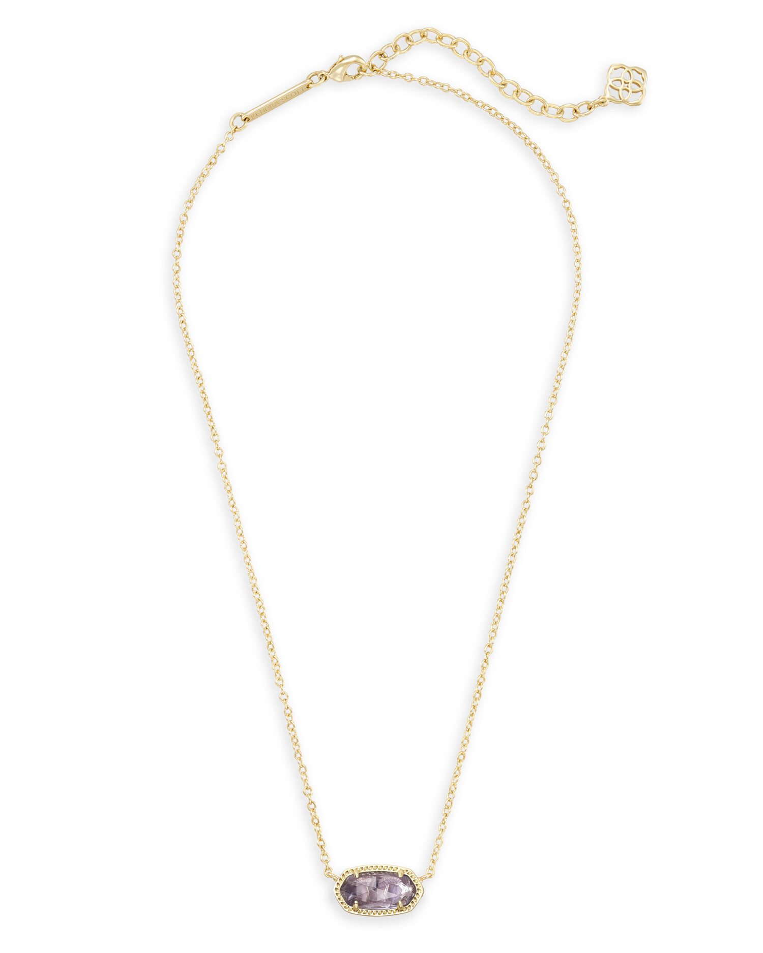 Kendra scott purple heart necklace online