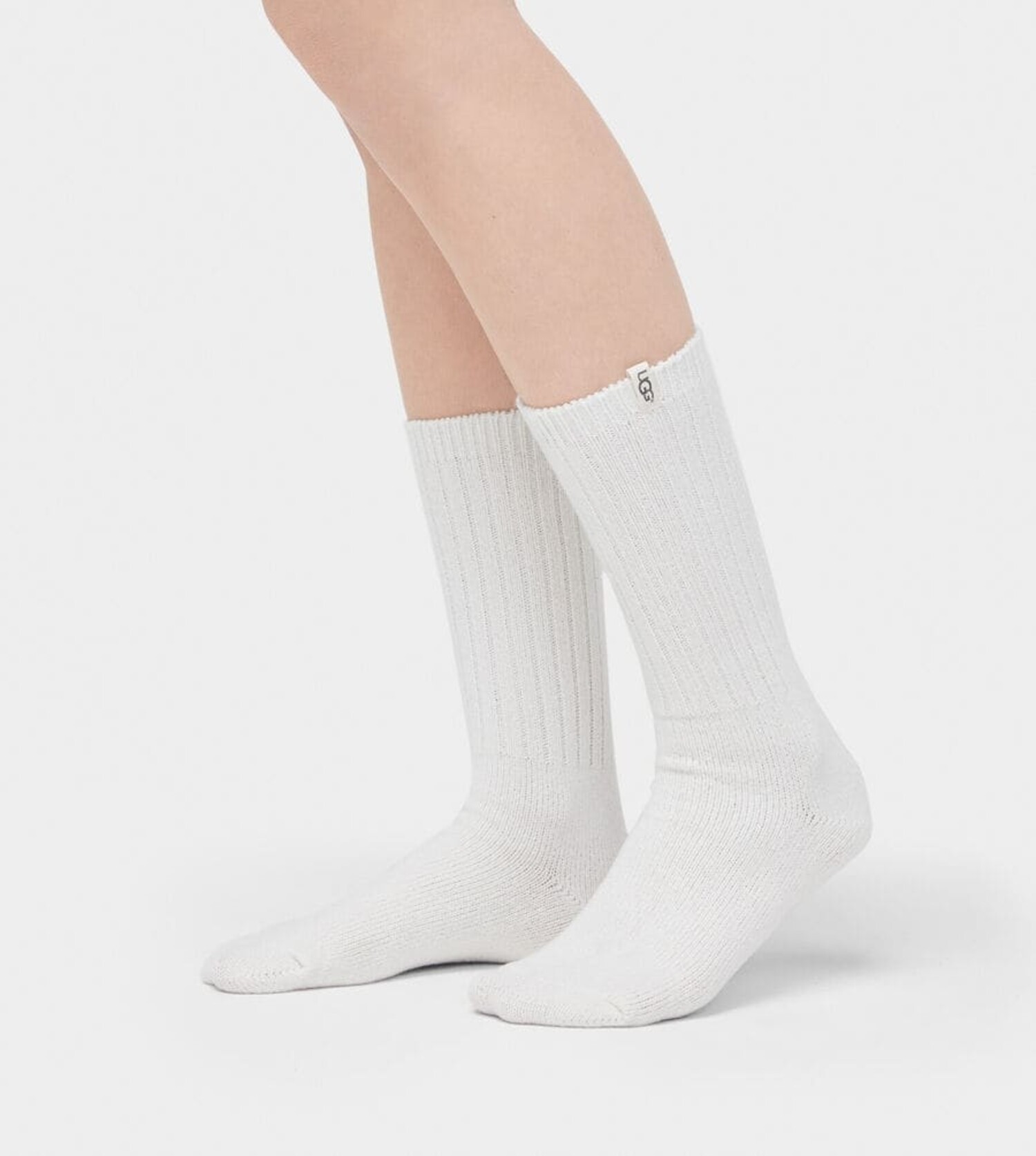UGG Slouchy Crew Sock White