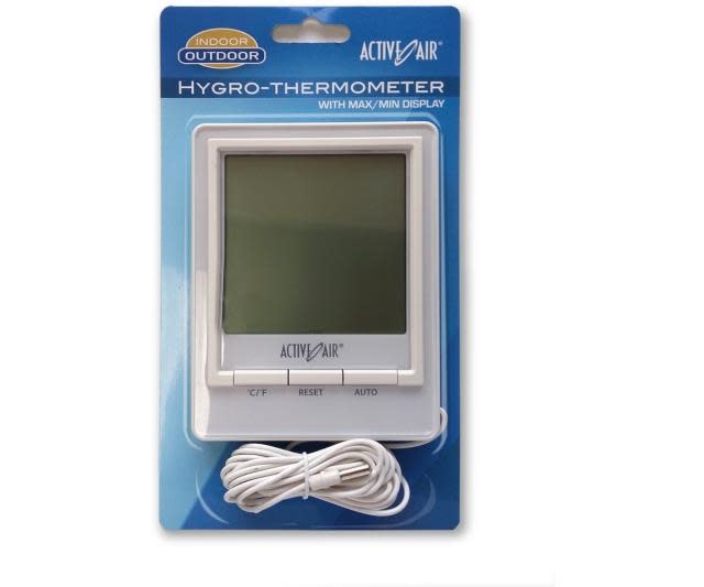Active Air Hygro-Thermometer with Min/Max Display