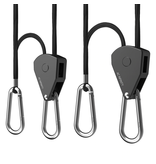 Heavy-Duty Adjustable Rope Clip Hanger, One Pair - AC Infinity