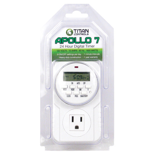 Titan Controls - 120V Digital Timer - Valley Indoor