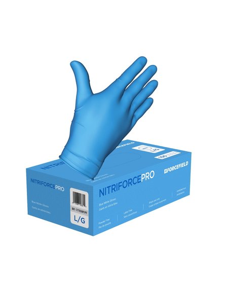 Blue Nitrile Gloves