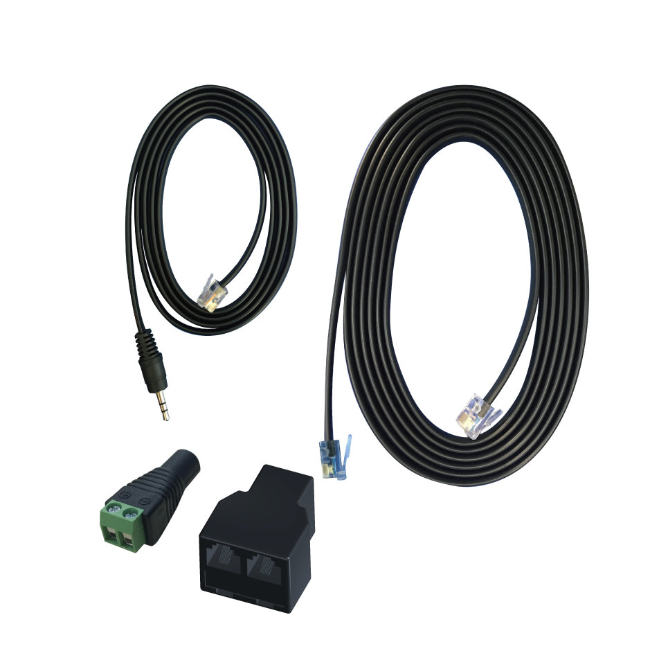 TrolMaster RJ12 to 3.5 Jack Extension Cable Set (ECS-2)