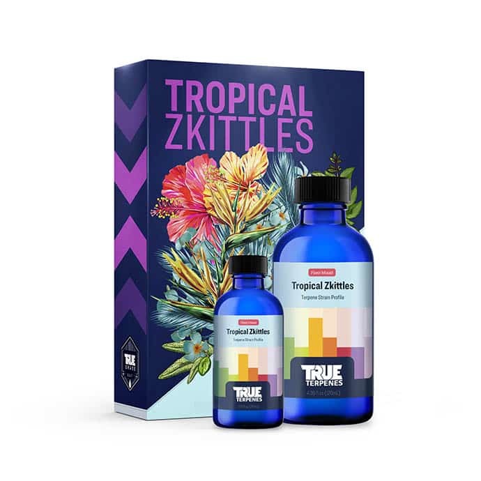 True Terpenes Tropical Zkittles Profile