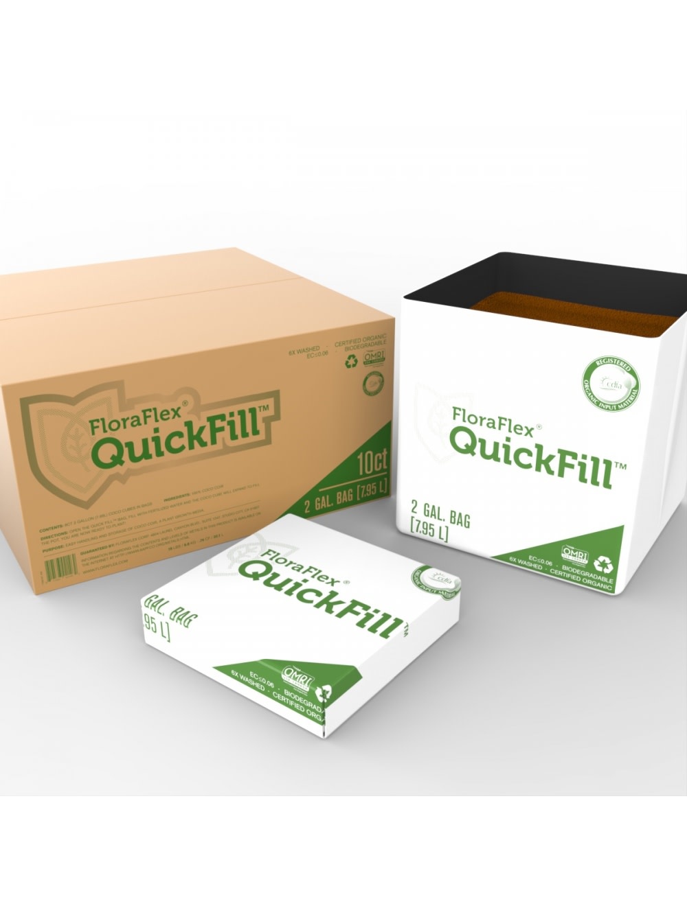 Floraflex Quickfill Bags 2gal