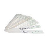 6"x5/8" White Plant Tags (50 Pack)