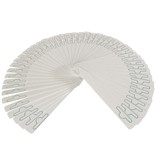 6"x5/8" White Plant Tags (50 Pack)