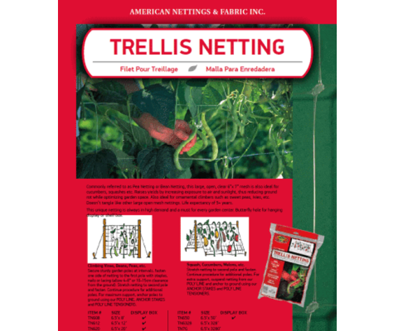 American Nettings Trellis Netting