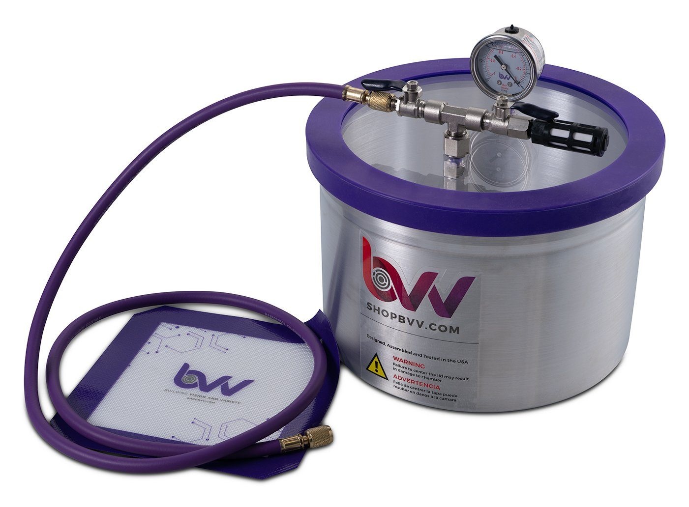 BVV Aluminum Vacuum Chamber