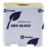 Grodan Grodan - Gro-Block Improved GR10 Large w/Hole 4" x 4" x 4"
