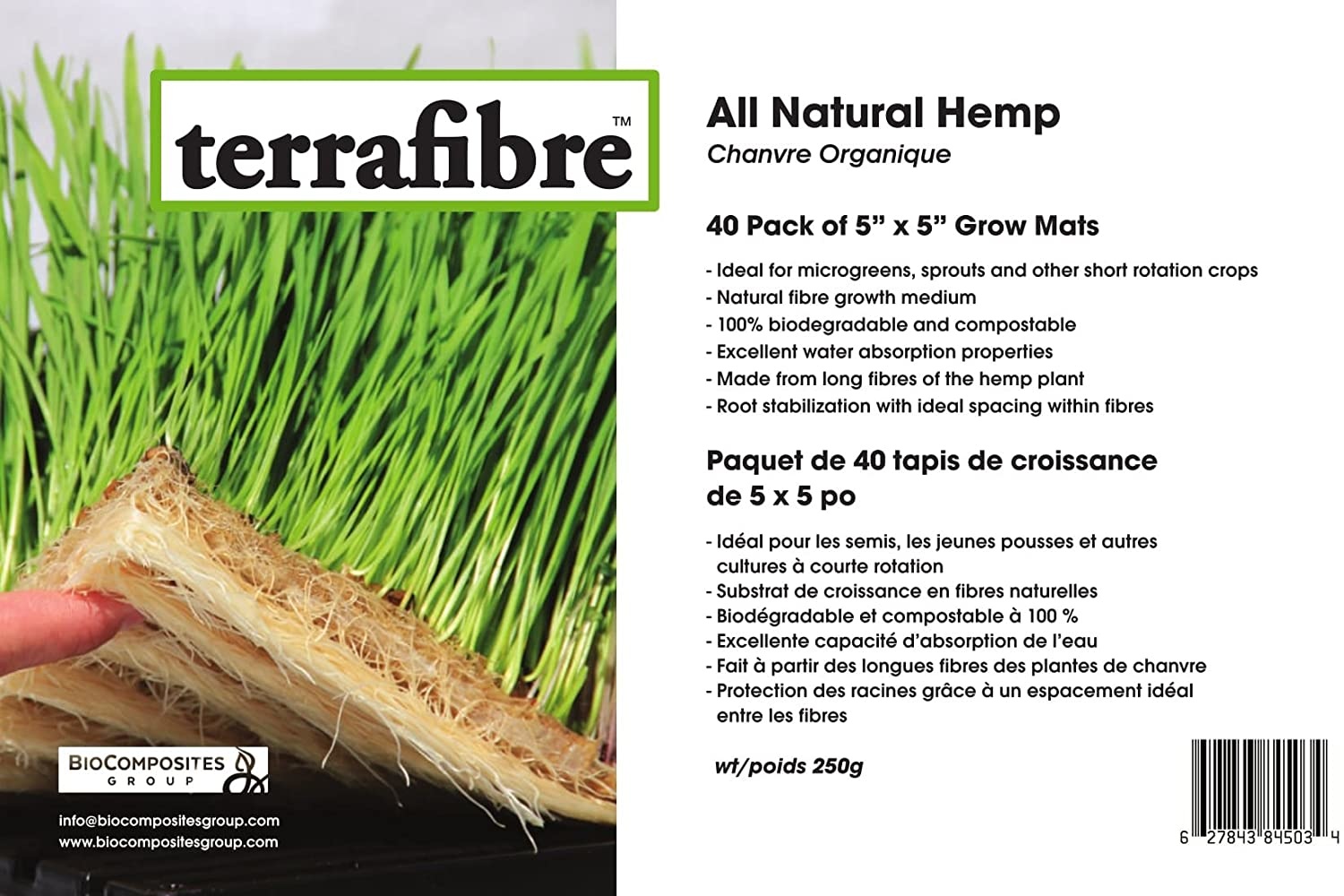 Terrafibre Hemp Gro