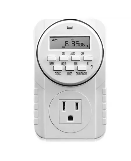 7 Day Grounded Digital TimerOne Outlet