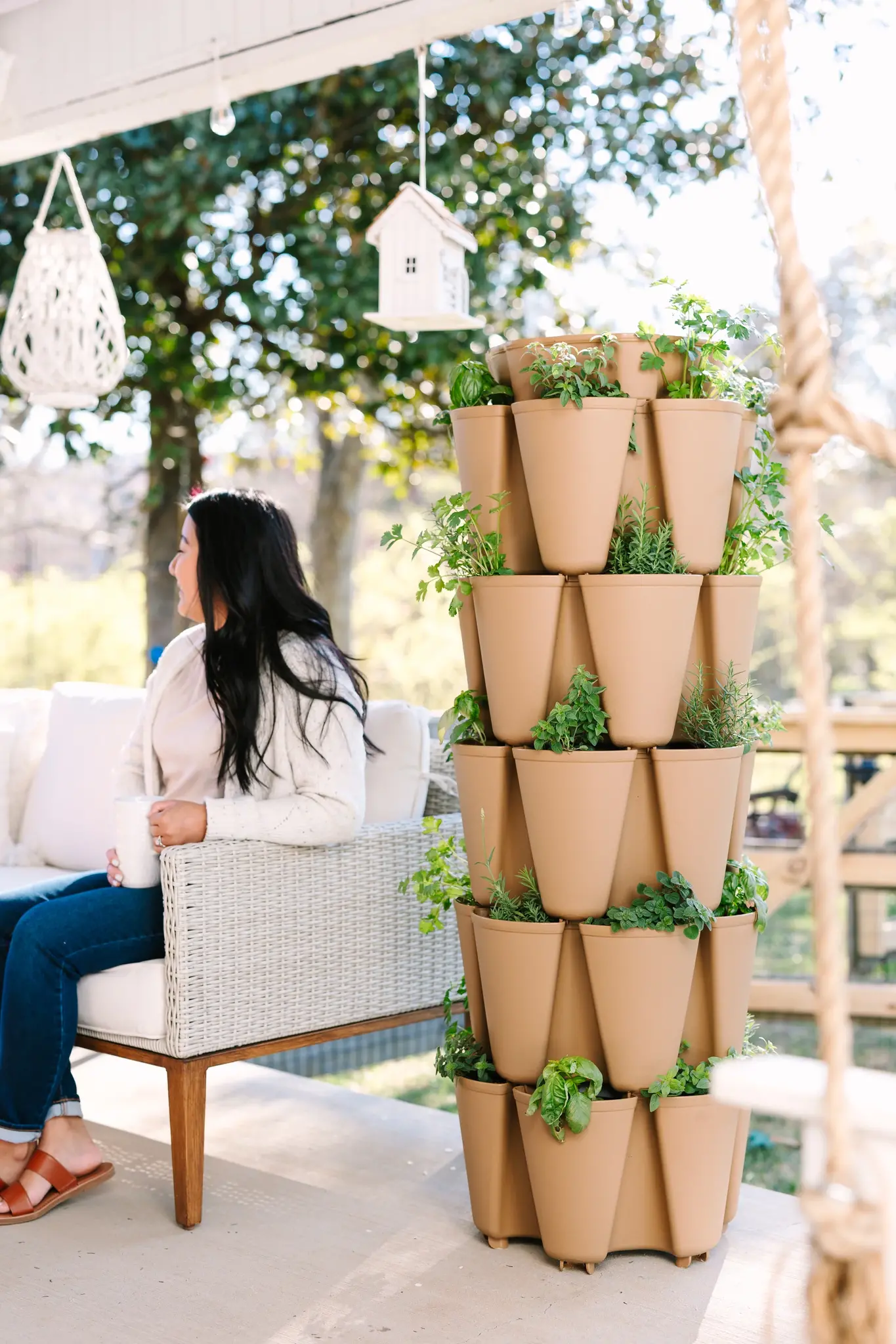 GreenStalk Garden 5 Tier Original Vertical Planter