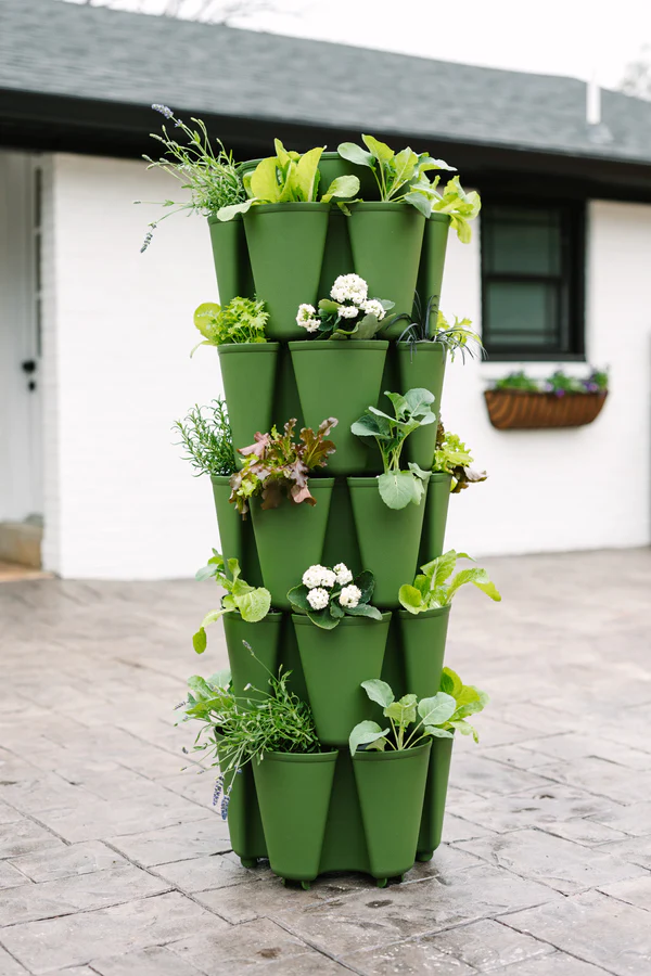 GreenStalk Garden 5 Tier Original Vertical Planter