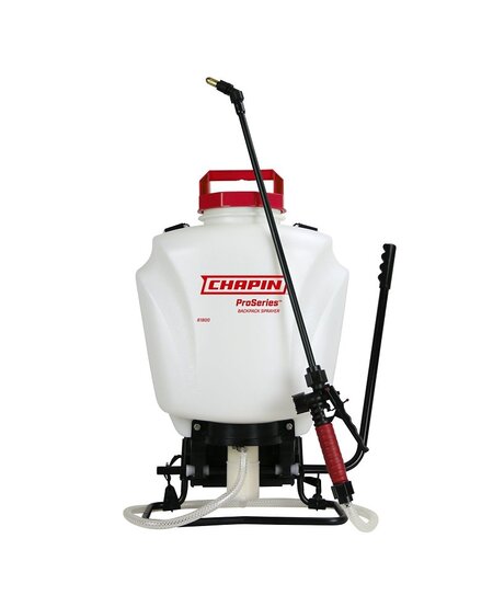 Pro Series 61800 Backpack Sprayer, 4 gal Tank, Poly Tank, 25 ft Horizontal, 23 ft Vertical Spray Range