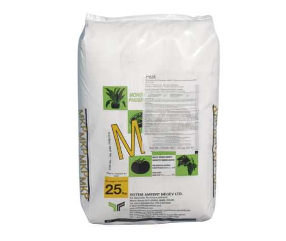 Terralink Rotem Amfert Negev - Peak - MKP - Monopotassium Phosphate 0-52-34 (Israel) 25kg