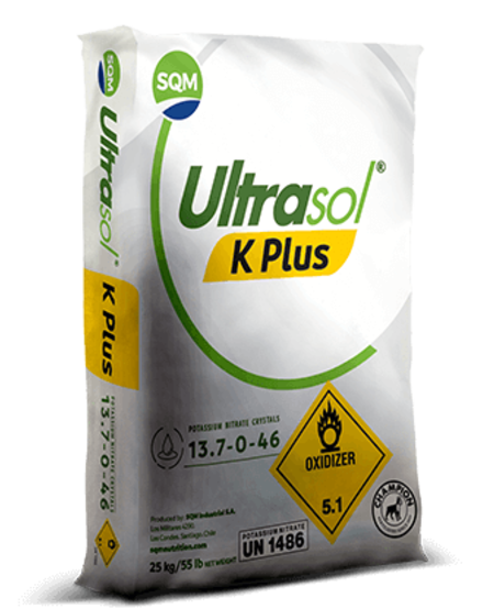 Ultrasol -K Plus Potassium Nitrate 13.7-0-46 - 25 KG