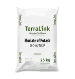 Terralink Muriate of Potash MOP 0-0-62, Coarse Grade   - 25 KG / 55.1 LB