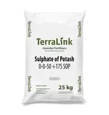 Terralink Sulphate of Potash, Granular , 0-0-53+17S SOP (Potassium Sulphate) - 25 KG / 55.1Lb
