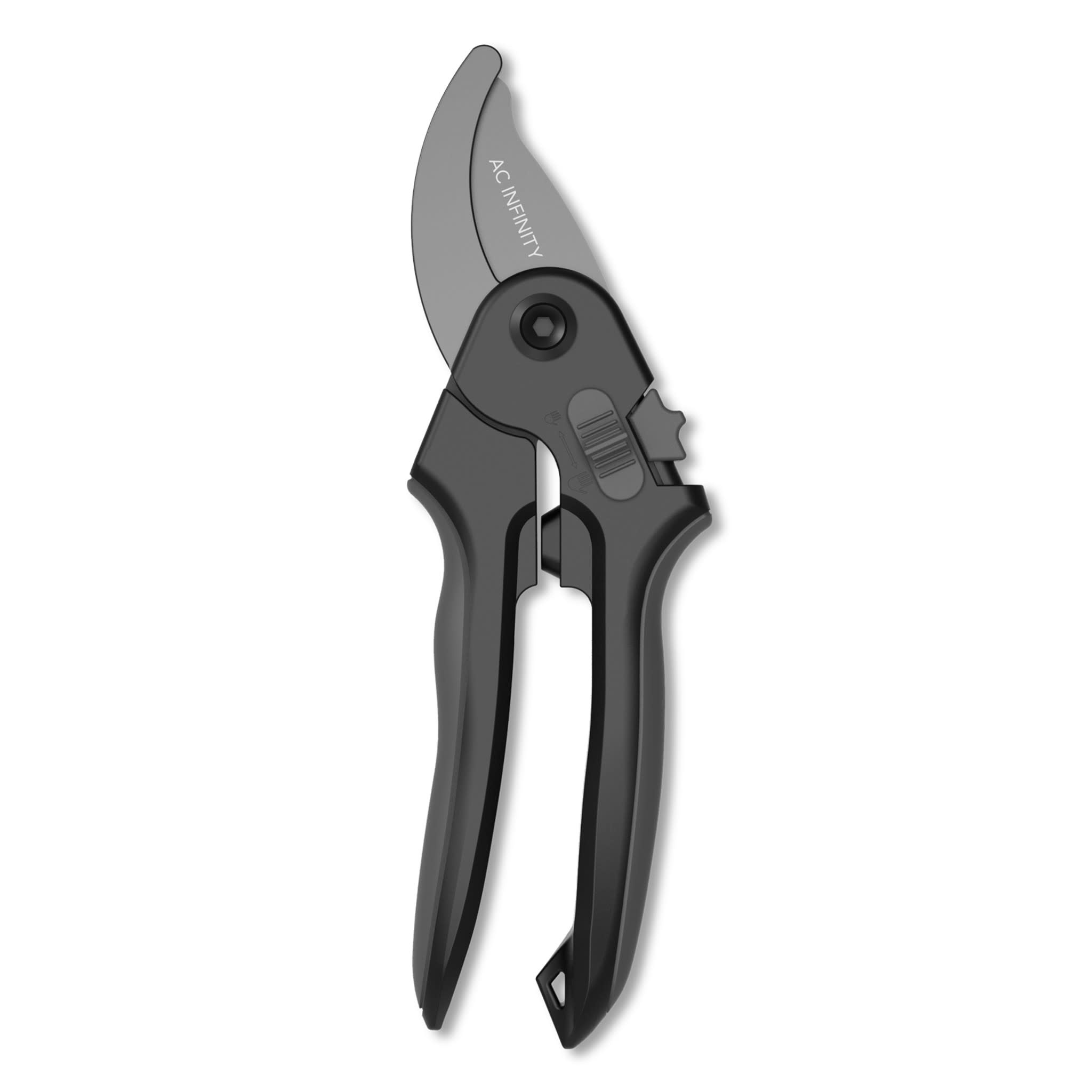 AC Infinity Stainless Steel Pruning Shear, 8" Bypass Blades #AC-PSA8